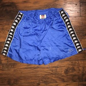 kappa shorts blue